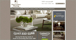 Desktop Screenshot of doortodoorflooring.com